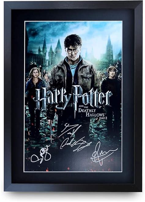 harry potter signed poster|harry potter signed copy.